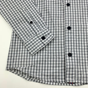 Boys B Collection, checked cotton long sleeve shirt, EUC, size 8,  
