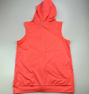 Girls Emerson, sleeveless zip up hooded top, GUC, size 10,  