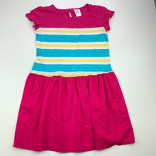 Load image into Gallery viewer, Girls Target, colourful cotton casual dress, FUC, size 6, L: 61cm