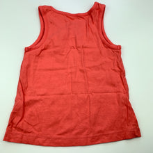 Load image into Gallery viewer, Girls Tiny Little Wonders, coral cotton singlet / tank top, EUC, size 1,  