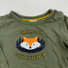 Load image into Gallery viewer, Boys Target, khaki cotton long sleeve top, GUC, size 00,  