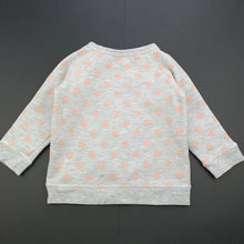Load image into Gallery viewer, Girls Sprout, fleece lined sweater, jumper, diamond, EUC, size 0,  