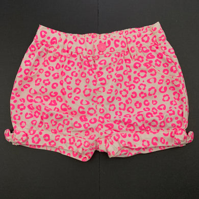 Girls H&T, stretch cotton shorts, elasticated, EUC, size 00,  