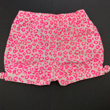 Load image into Gallery viewer, Girls H&amp;T, stretch cotton shorts, elasticated, EUC, size 00,  