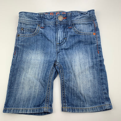 Boys Esprit, blue denim jean shorts, adjustable, GUC, size 3,  