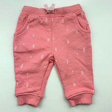 Load image into Gallery viewer, Girls Target, pink track / sweat pants, elasticated, EUC, size 000,  