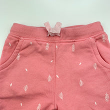 Load image into Gallery viewer, Girls Target, pink track / sweat pants, elasticated, EUC, size 000,  