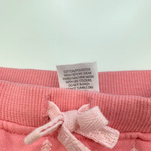Load image into Gallery viewer, Girls Target, pink track / sweat pants, elasticated, EUC, size 000,  