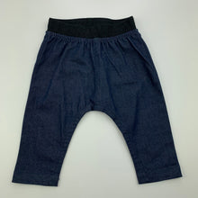 Load image into Gallery viewer, unisex Bonds, lightweight stretch denim pants / bottoms, EUC, size 000,  