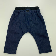 Load image into Gallery viewer, unisex Bonds, lightweight stretch denim pants / bottoms, EUC, size 000,  