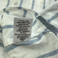 Load image into Gallery viewer, Boys Target, cotton / linen long sleeve shirt, GUC, size 6,  