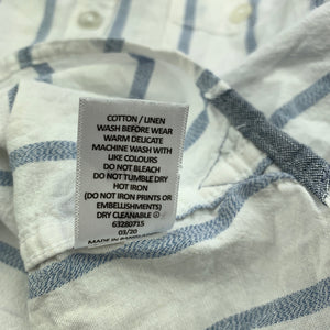 Boys Target, cotton / linen long sleeve shirt, GUC, size 6,  