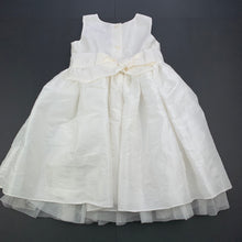 Load image into Gallery viewer, Girls Target, cream lined party / formal dress, FUC, size 1, L: 54cm