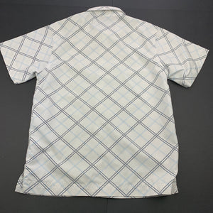 Boys Blue Base, lightweight short sleeve shirt, GUC, size 6-7,  