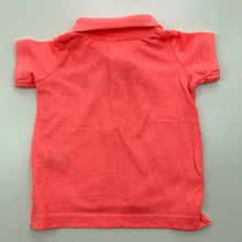 Load image into Gallery viewer, Boys Dymples, fluoro polo shirt / top, EUC, size 00,  