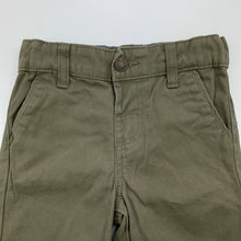 Load image into Gallery viewer, Boys Denim Co, khaki cotton shorts, adjustable, FUC, size 1,  
