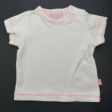 Load image into Gallery viewer, Girls Milk Pond, white stretchy t-shirt / top, FUC, size 000,  