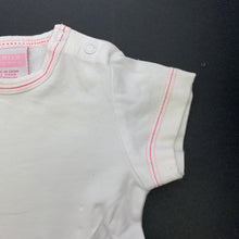 Load image into Gallery viewer, Girls Milk Pond, white stretchy t-shirt / top, FUC, size 000,  
