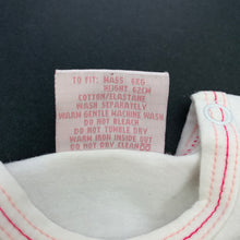 Load image into Gallery viewer, Girls Milk Pond, white stretchy t-shirt / top, FUC, size 000,  