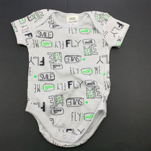 Load image into Gallery viewer, Boys Baby Baby, soft cotton bodysuit, romper, EUC, size 00,  