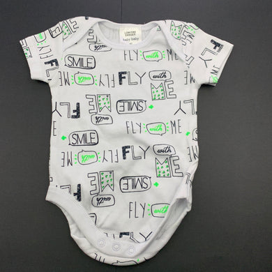 Boys Baby Baby, soft cotton bodysuit, romper, EUC, size 00,  