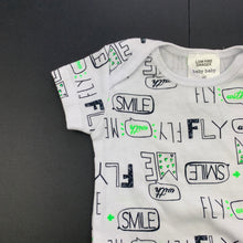 Load image into Gallery viewer, Boys Baby Baby, soft cotton bodysuit, romper, EUC, size 00,  