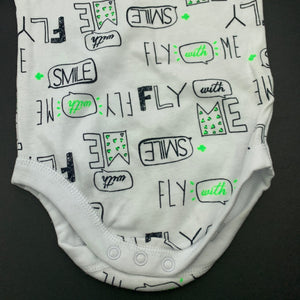 Boys Baby Baby, soft cotton bodysuit, romper, EUC, size 00,  