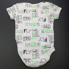 Load image into Gallery viewer, Boys Baby Baby, soft cotton bodysuit, romper, EUC, size 00,  