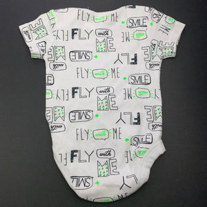 Boys Baby Baby, soft cotton bodysuit, romper, EUC, size 00,  