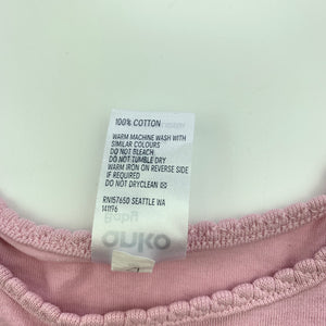 Girls Anko, cotton long sleeve t-shirt / top, GUC, size 000,  