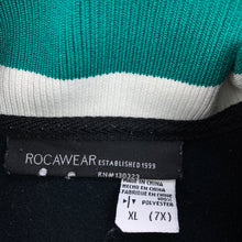 Load image into Gallery viewer, Boys ROCAWEAR, black zip up track top / sweater, GUC, size 7,  