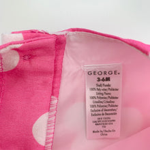 Load image into Gallery viewer, Girls George, lined lightweight floral party dress, EUC, size 00, L: 35cm