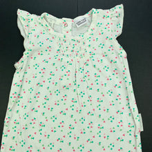 Load image into Gallery viewer, Girls purebaby, organic cotton romper, GUC, size 00,  