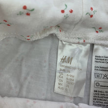Load image into Gallery viewer, Girls H&amp;M, white leggings / bottoms, cherries, GUC, size 0,  