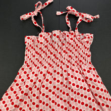 Load image into Gallery viewer, Girls Oobi, lightweight cotton casual summer dress, GUC, size 0-1, L: 41cm