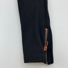 Load image into Gallery viewer, Girls Peter Morrissey, black stretchy pants, elasticated, Inside leg: 42cm, EUC, size 5,  
