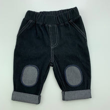 Load image into Gallery viewer, Boys Higgledee, lightweight stretchy pants / bottoms, elasticated, EUC, size 000,  