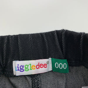 Boys Higgledee, lightweight stretchy pants / bottoms, elasticated, EUC, size 000,  