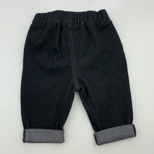 Load image into Gallery viewer, Boys Higgledee, lightweight stretchy pants / bottoms, elasticated, EUC, size 000,  