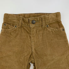 Load image into Gallery viewer, Boys Carters, corduroy cotton pants, adjustable, EUC, size 00,  
