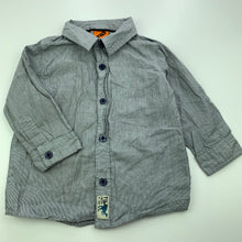 Load image into Gallery viewer, Boys Tilt, striped cotton long sleeve shirt, GUC, size 1,  