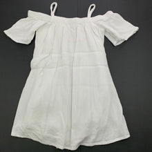 Load image into Gallery viewer, Girls Minoti, lined summer party dress, GUC, size 4-5, L: 52cm