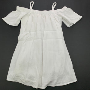 Girls Minoti, lined summer party dress, GUC, size 4-5, L: 52cm