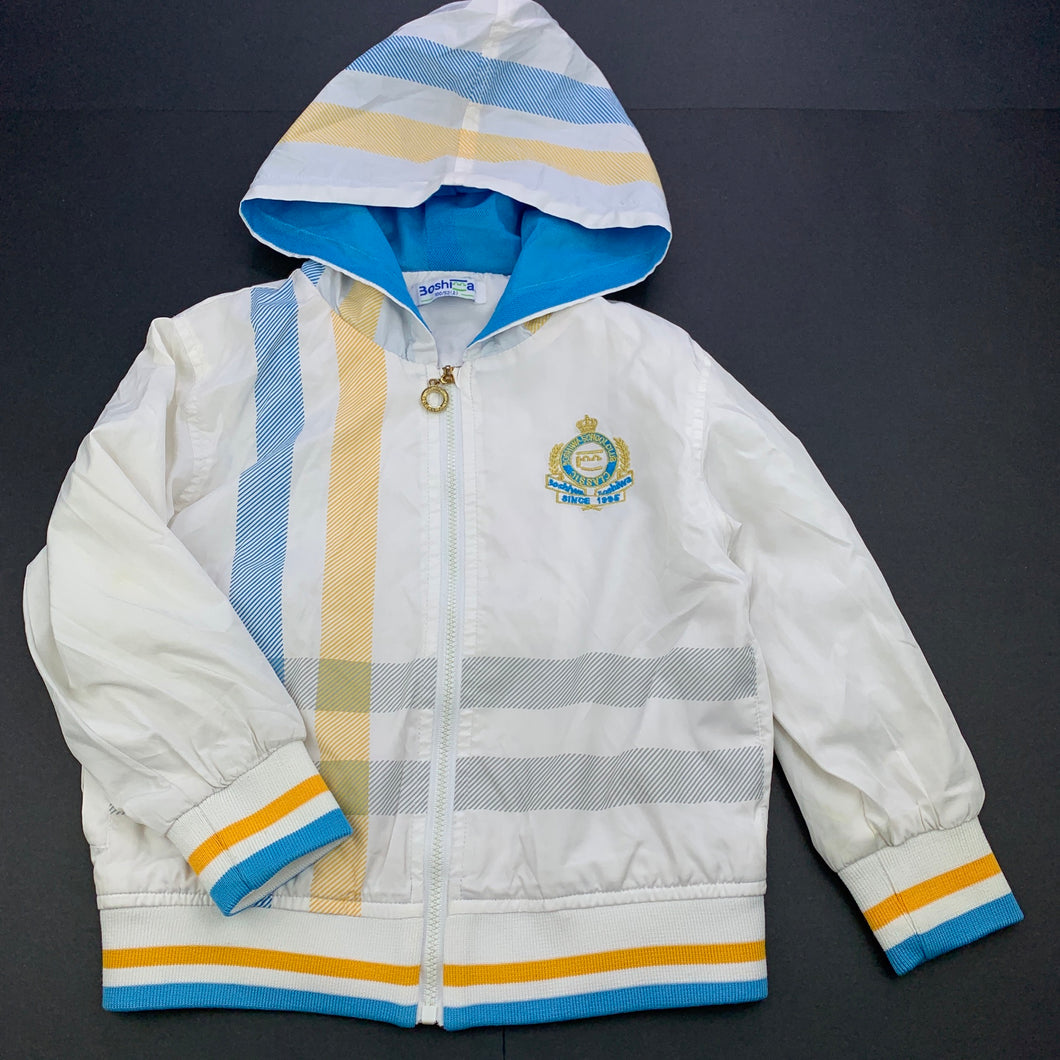 Boys Boshi Wa, lightweight hooded jacket / coat, FUC, size 3,  