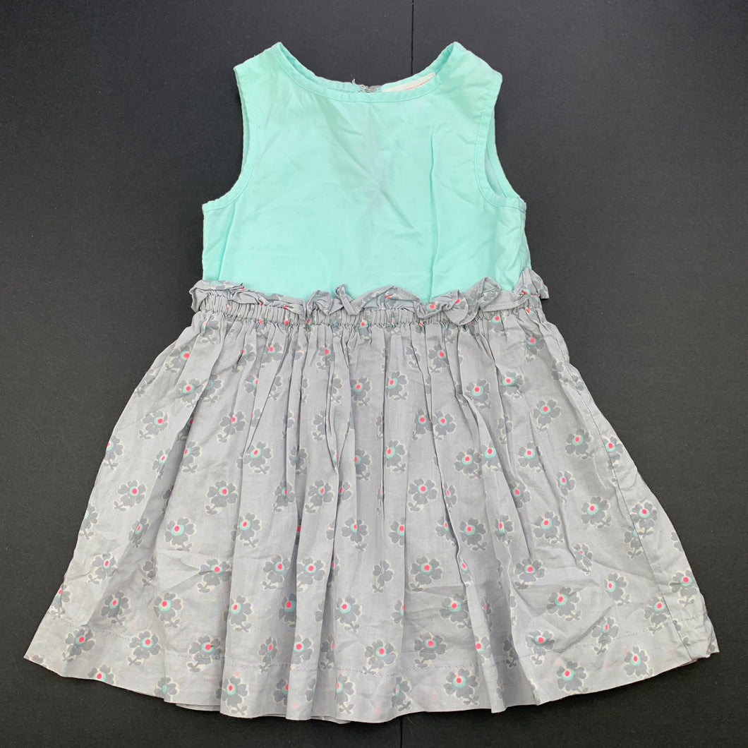 Girls Country Road, lightweight cotton summer dress, GUC, size 0, L: 41cm