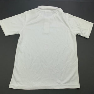 unisex ANCO School, white polo shirt / top, EUC, size 6,  