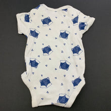 Load image into Gallery viewer, Boys Target, cotton bodysuit / romper, foxes, FUC, size 0000,  