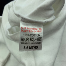 Load image into Gallery viewer, unisex white, cotton coverall / romper, EUC, size 00,  