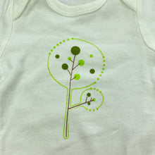 Load image into Gallery viewer, unisex Vert Baudet, cotton bodysuit / romper, tree, EUC, size 000,  