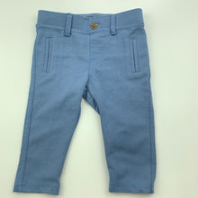 Load image into Gallery viewer, Girls Target, blue stretchy pants, elasticated, EUC, size 00,  